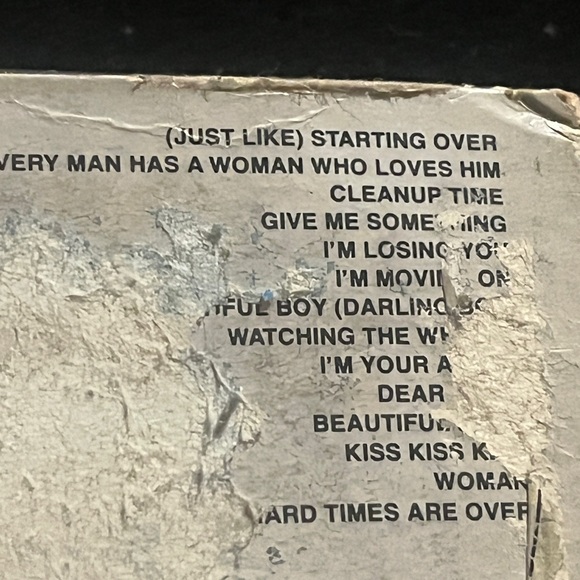 John Lennon and Yoko Ono Double Fantasy LP Vinyl Record . 1980 - Picture 5 of 14